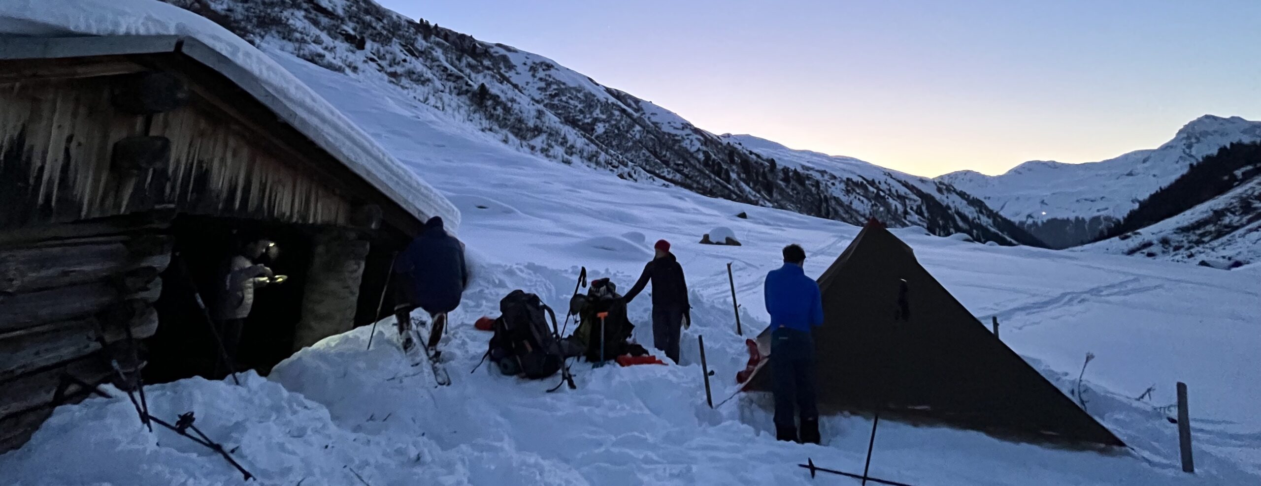 Ski Camping in the Schlappintal